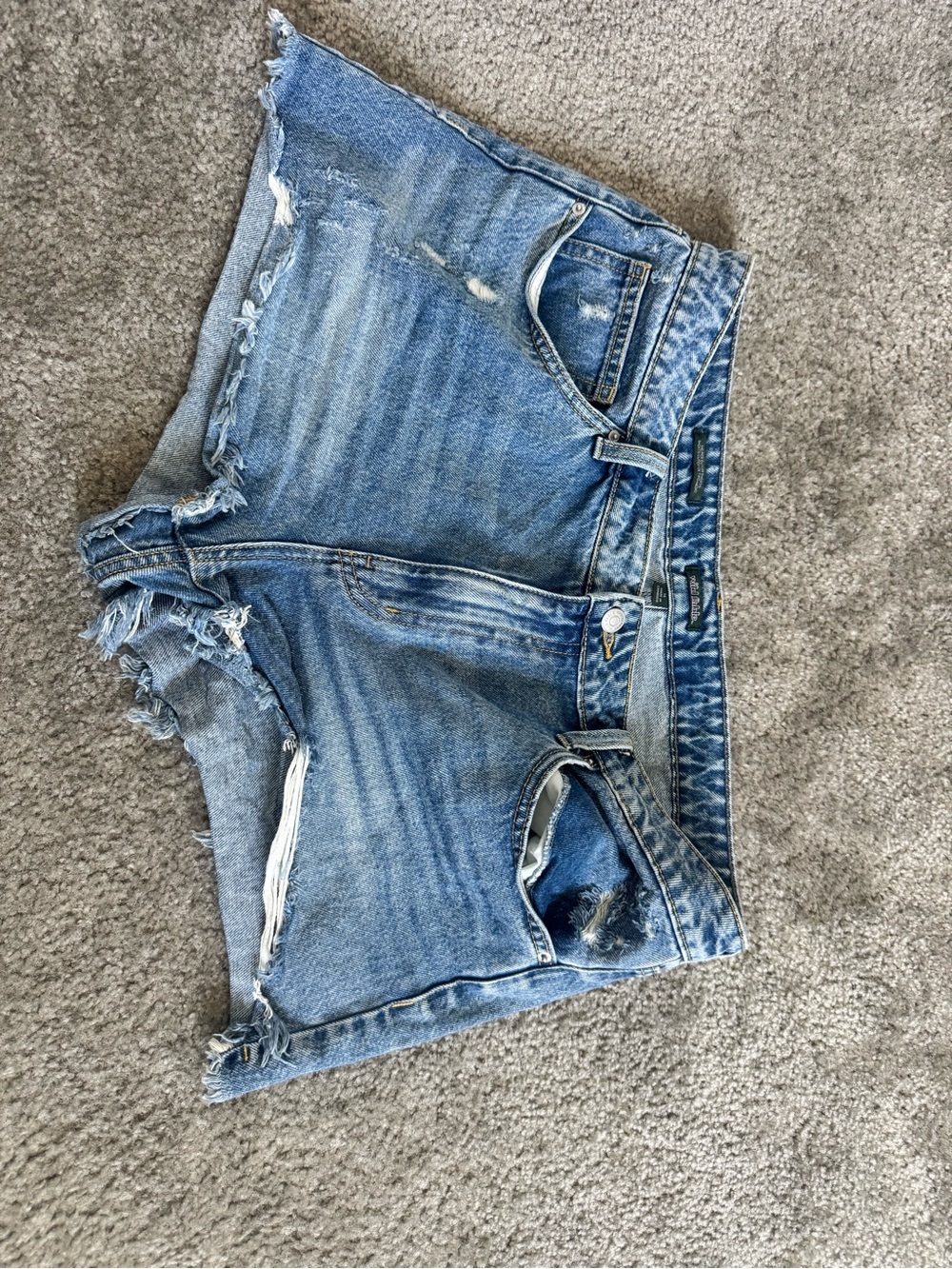 wild fable Light Blue Distressed Denim Cutoff Shorts